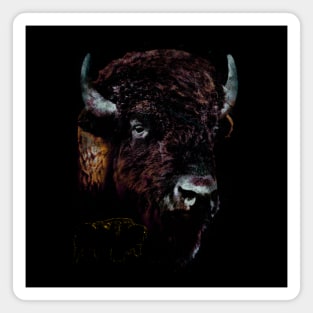 Cool Buffalo Magnet